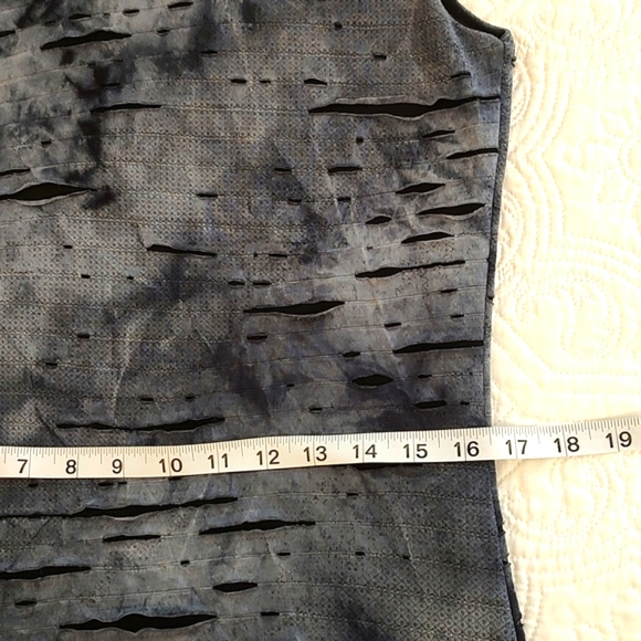 Kay Oss Knit Mock Turtle Neck/ Sleeveless Midi Dress/Size M - Picture 7 of 10